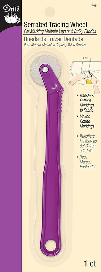 Dritz Serrated, Purple Tracing Wheel