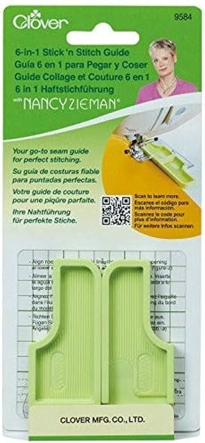 Clover Needlecrafts Stick n Stitch Tool, #52, Green