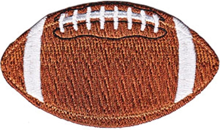 C&D Visionary Application Sports Football Patch Brown, 3 inches