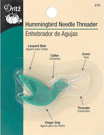 Dritz 270 Hummingbird Needle Threader , Green