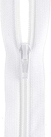 Coats Thread & Zippers F7207-WHT All-Purpose Plastic Zipper, 7