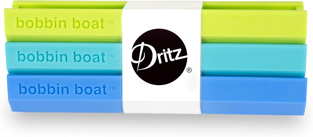 Dritz Boat-3 Pack Bobbins, Multicolor