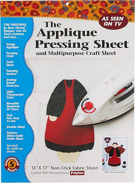 Applique Pressing Sheet 13in x 17in, White