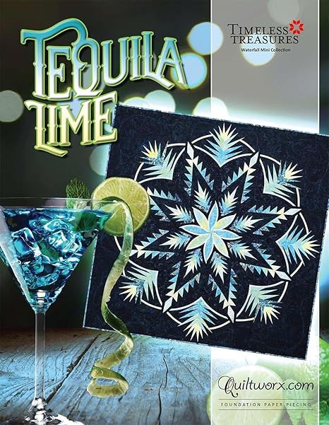 Quiltworx Tequila Lime Pattern, Green