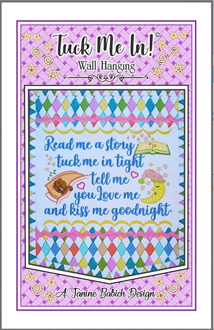 Janine Babich Designs Tuck Me in Wall Hanging Pattern, Any 12.00