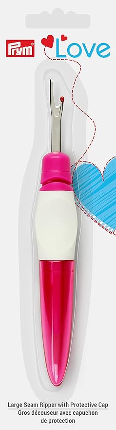 Prym Love Large Seam Ripper, Pink