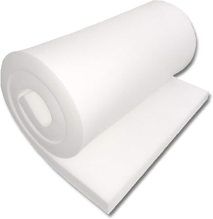 FoamTouch 6x24x96HDF Upholstery Foam 24x96, 1 Count (Pack of 1), White