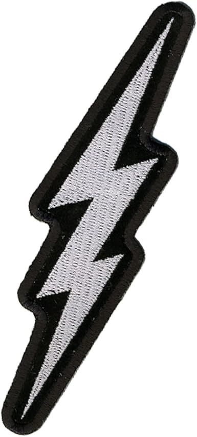 Hot Leathers - PPA4192 Lightening Bolt Patch (2