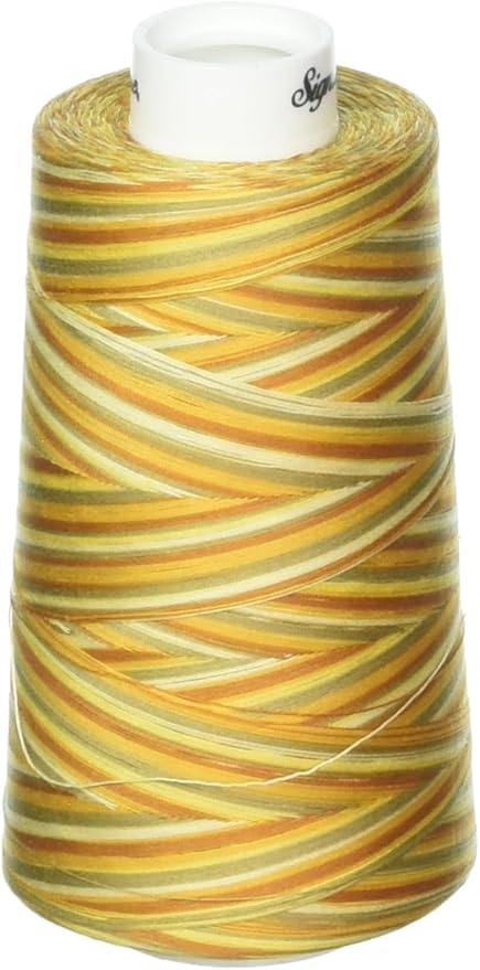 Signature Thread, 40wt/3000 yd, Variegated Golden Harvest