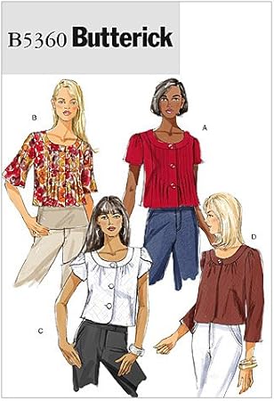 BUTTERICK PATTERNS B5360 Misses' Jacket, Size EE (14-16-18-20)