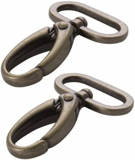 BYANNIE Swivel Hook 1in Antique Brass 2 pcs Hardware