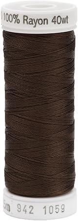 Sulky Rayon Thread for Sewing, 250-Yard, Dark Tawny Brown