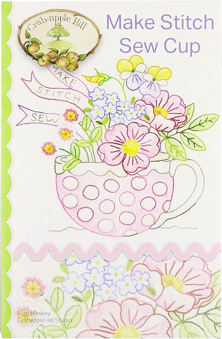 Crabapple Hill Studio Make Stitch Sew Cup Pattern