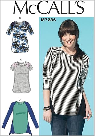 McCall's Patterns M7286 Misses' Tops, ZZ (Large-X-Large-XX-Large)