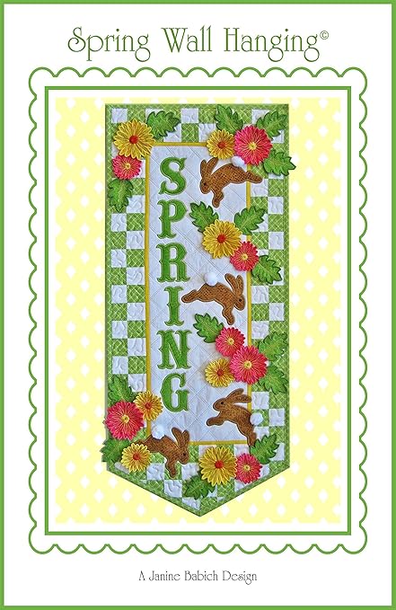 Janine Babich Designs Spring Wall Hanging Pattern, Any