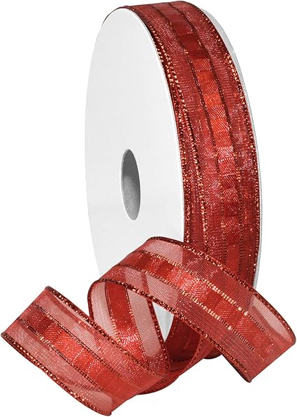 Morex Ribbon Ribbon, Red (1402.03/25-609)