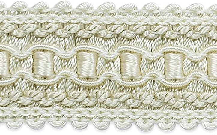 Trims by the Yard Bella Woven Braid Trim | Ivory | (10 Yard Cut)