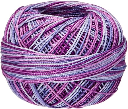 Handy Hands HH10165 Lizbeth Premium Cotton Thread, Grape Splash