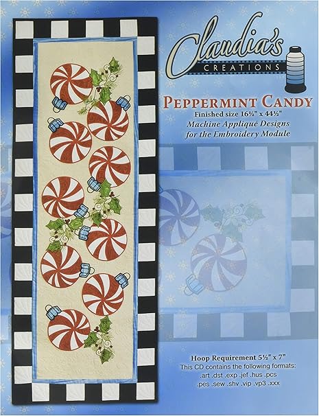 Claudia's Creations Peppermint Candy Pattern