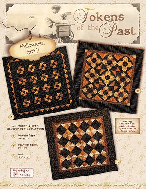 Heartspun Quilts Tokens of The Past-Halloween Spirit Pattern, None