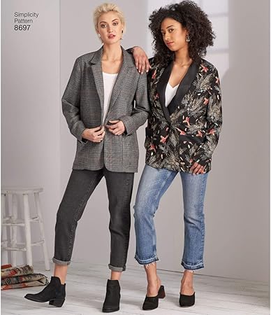 Simplicity Creative Patterns Misses'/Women's Oversized Blazer Pattern