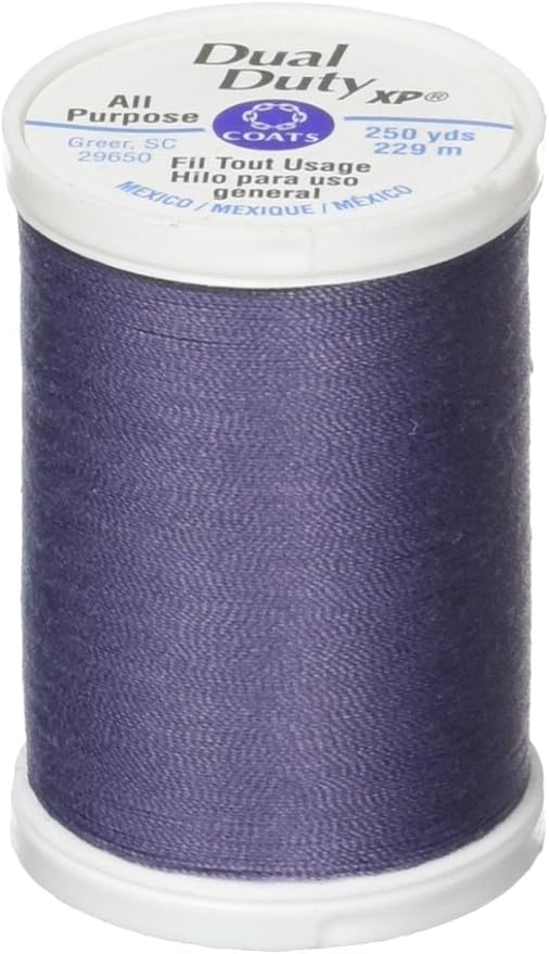 Coats Thread & Zippers S910-3860 Dual Duty XP General Purpose Thread, 250-Yard, Vintage Purple