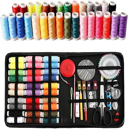 Qisebin Sewing Kit, Black