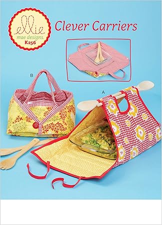 KWIK-SEW PATTERNS Kwik Food and Casserole Carrier Sewing Patterns by Ellie Mae Designs, One Size Only