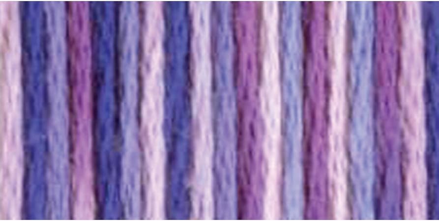 DMC 417F-4250 Color Variations Six Strand Embroidery Floss, 8.7-Yard, Berry Parfait