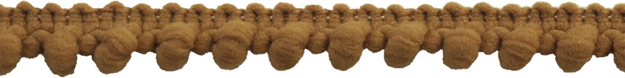 Mini Pompom Fringe BP-100-10 Gold, 10 yard roll