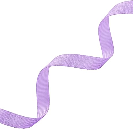 Morex Ribbon Dazzle Glitter Grosgrain Ribbon, 3/8-Inch by 20-Yard, Light Orchid (99002/20-430)