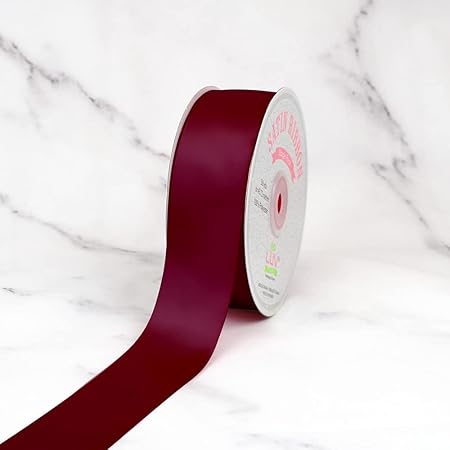 Creative Ideas Solid Satin Ribbon, 1-1/2