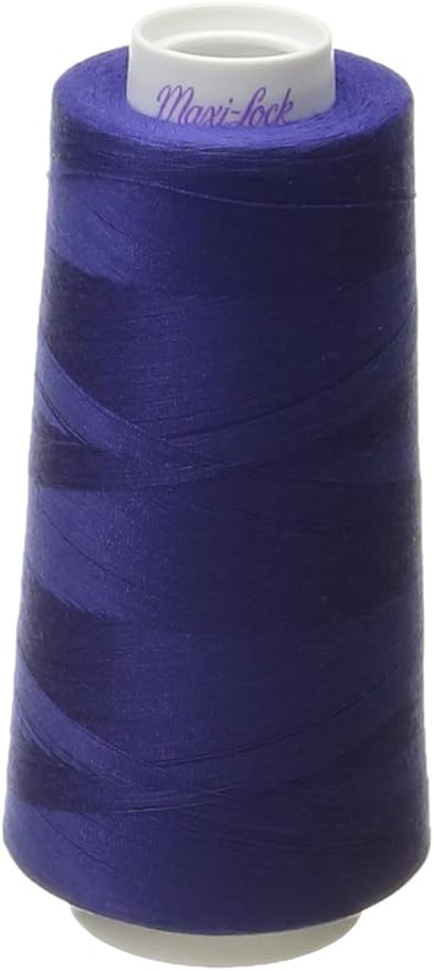 American & Efird Maxi-Lock Cone 3000 yds Royal Blue Thread