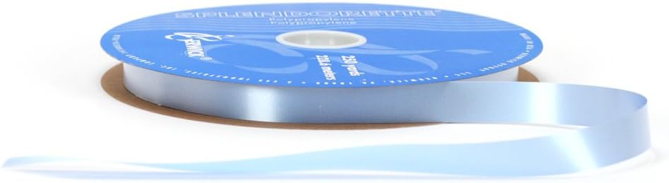 Berwick P7 03 Splendorette Craft Ribbon, 3/4-Inch Wide by 250-Yard Spool, Light Blue