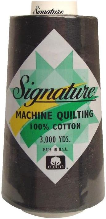 Signature Thread Signature Ctn 3000yd 100% Cotton Quilt Thread 3000 Rail Grey