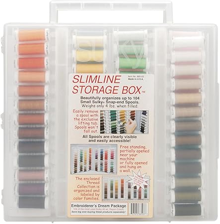 Sulky Size-40 Embroidery Slimline Rayon Dream Assortment