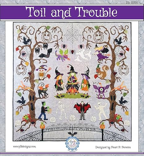 P3 Designs Toil and Trouble Pattern, None