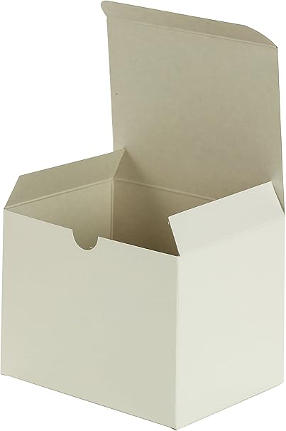 Premier Retail Packaging 10 Count White Gloss Gift Box, 6 x 4 5 x 4