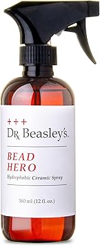 Dr. Beasley's Bead Hero Hydrophobic Ceramic Coating Spray for Car 12 fl oz - Adds Robust Water Beading for Self Washing, Extreme Gloss, Easy Spray & Wipe. Reduces Water Spots