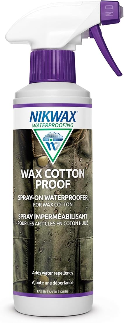 Nikwax Wax Cotton Proof Spray-On Waterproofing , 10 oz. / 300ml