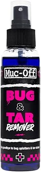 Muc-Off Bug & Tar Remover, 100ml - Biodegradable Motorcycle Cleaning Spray for Stubborn Grime and Insect Residue - Powerful Motorbike Cleaner and Car Spray