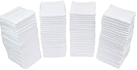 Simpli-Magic 79171 Terry Towel Cleaning Cloths, Pack of 50 , Standard , White, 12