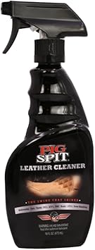 Leather Cleaner for Use on Motorcycles, Cars, Trucks, RVs, Boats, ATVs, Snow Machines and Much More | 16 oz. | Single