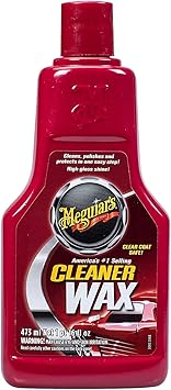 Meguiar's Cleaner Wax - Liquid Car Wax, Cleans, Polishes and Protects Your Vehicle - Easy to Use, Long-lasting Shine - 16 Oz