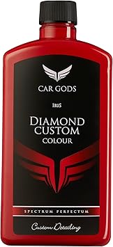 Car Gods Iris Custom Color Light Red 3-in-1 Polish Wax Color Restorer & Scratch Remover, 17fl Oz - 16 Colors Available