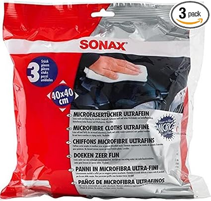 Sonax 450700 Microfiber Cloths Ultrafine , White