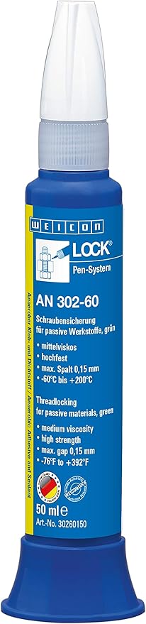 WEICONLOCK® an 302-60 | 50 ml | Adhesive for Passive Materials | Screw Lock