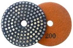 MFPNG4200 4-Inch 200 Grit Metal Bond Vitrified Diamond Polishing Pad