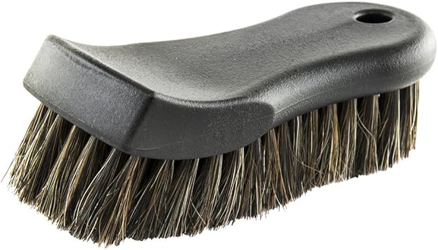 Chemical Guys ACCS96 Premium Select Horse Hair Interior Cleaning Brush for Car Interiors, Furniture, Apparel, Boots, and More (Works on Natural, Synthetic, Pleather, Faux Leather and More)