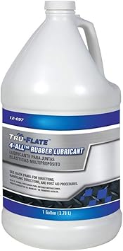 Tru-Flate 12-097 Lubricant Rubber 1 Gallon